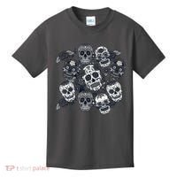Day Of The Dead Skull Mash Up Kids T-Shirt thumb 0