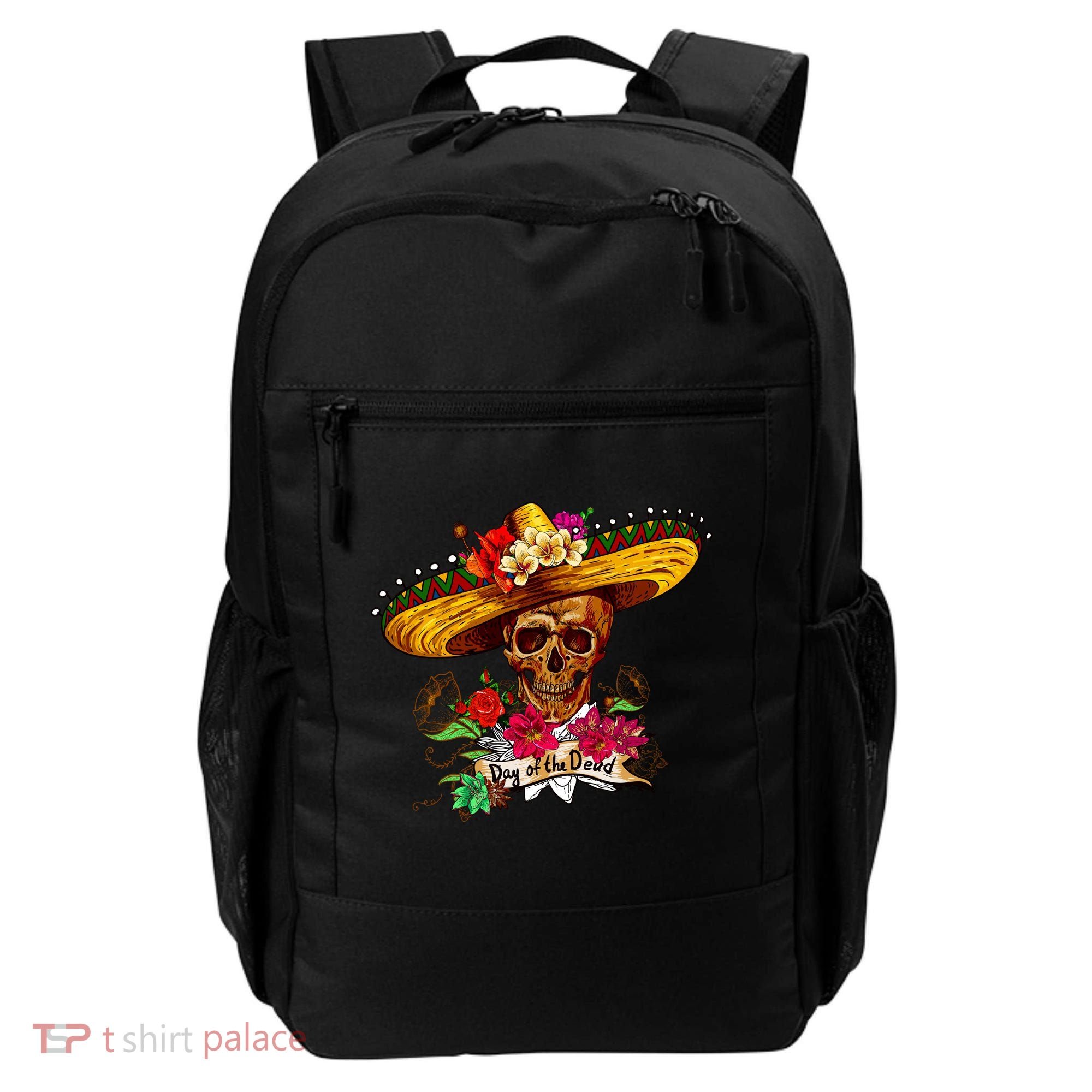 Day of the Dead Sugar Skull Sombrero Backpack