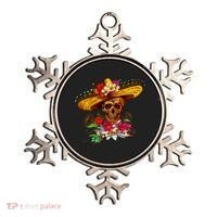 Day of the Dead Sugar Skull Sombrero Ornament thumb 0