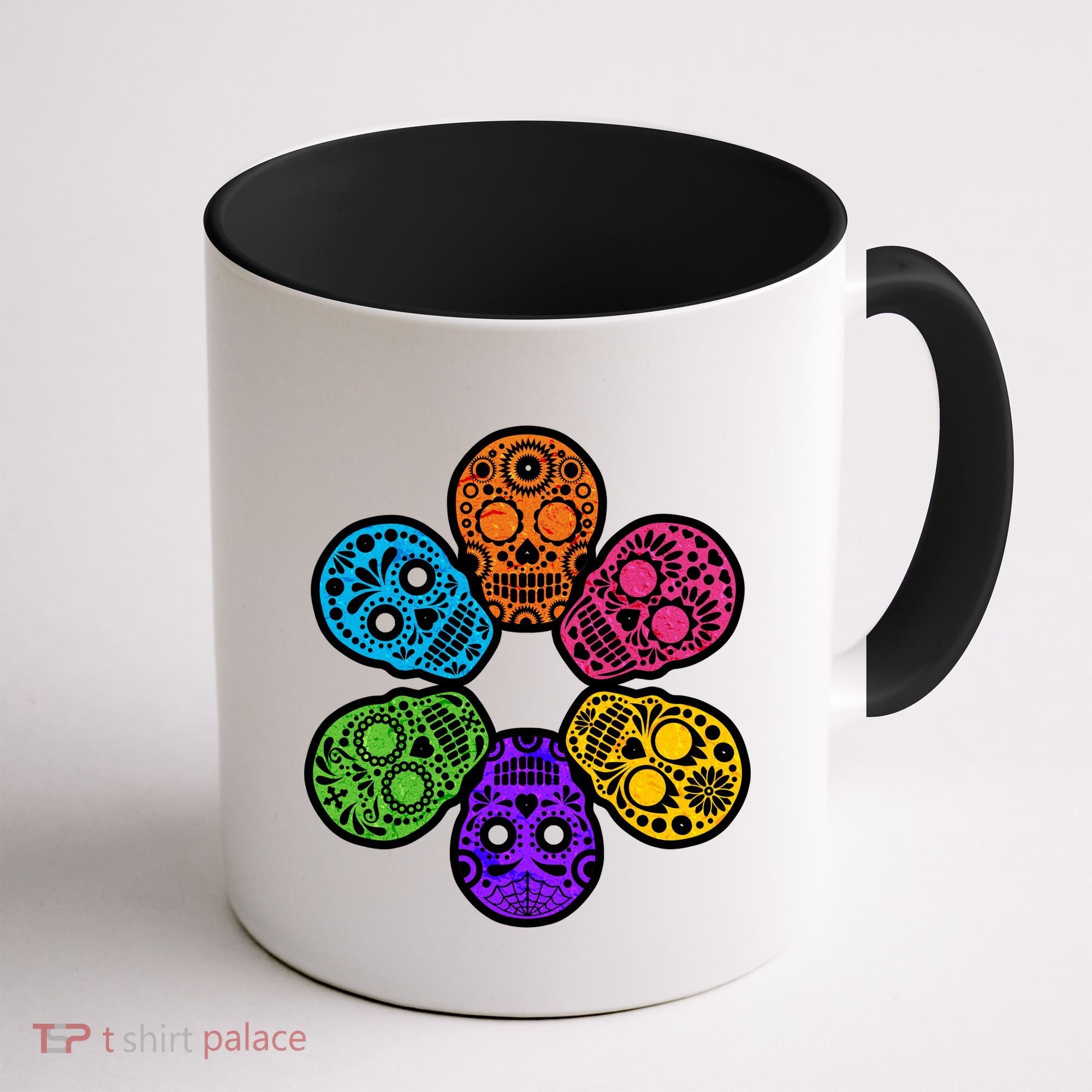 Day of the Dead Skulls Coffee Mug