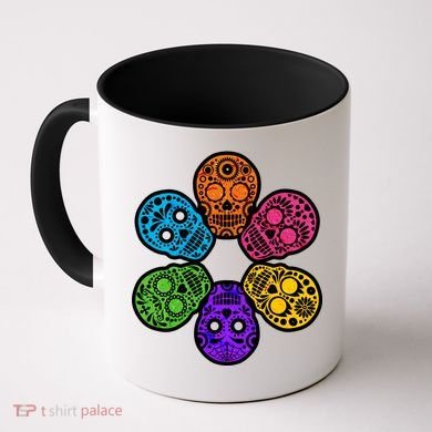 Day of the Dead Skulls Coffee Mug