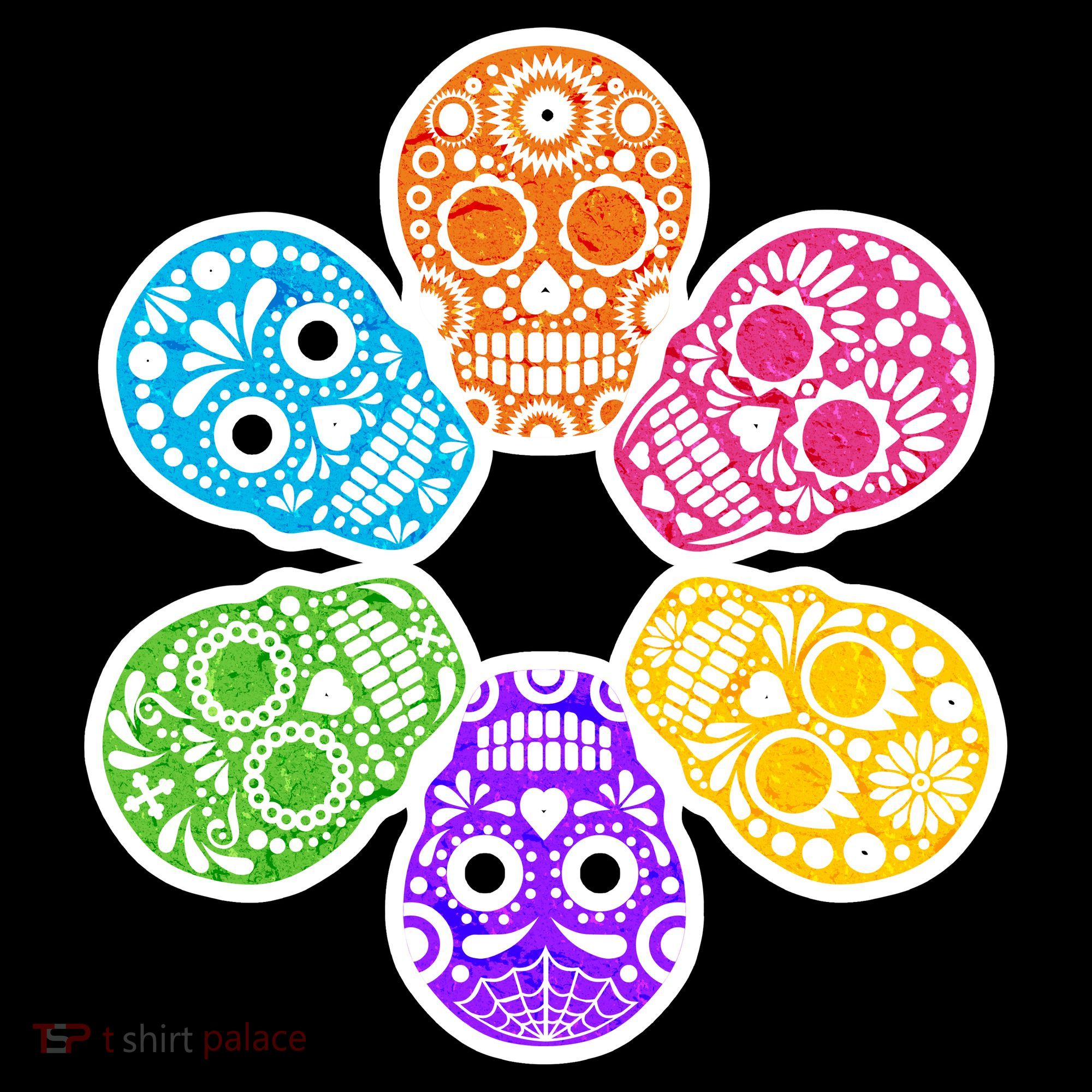 Day of the Dead Skulls Ornament