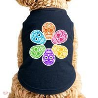 Day of the Dead Skulls Doggie Tank thumb 0