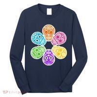 Day of the Dead Skulls Long Sleeve Shirt thumb 0