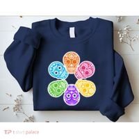 Day of the Dead Skulls Sweatshirt thumb 2
