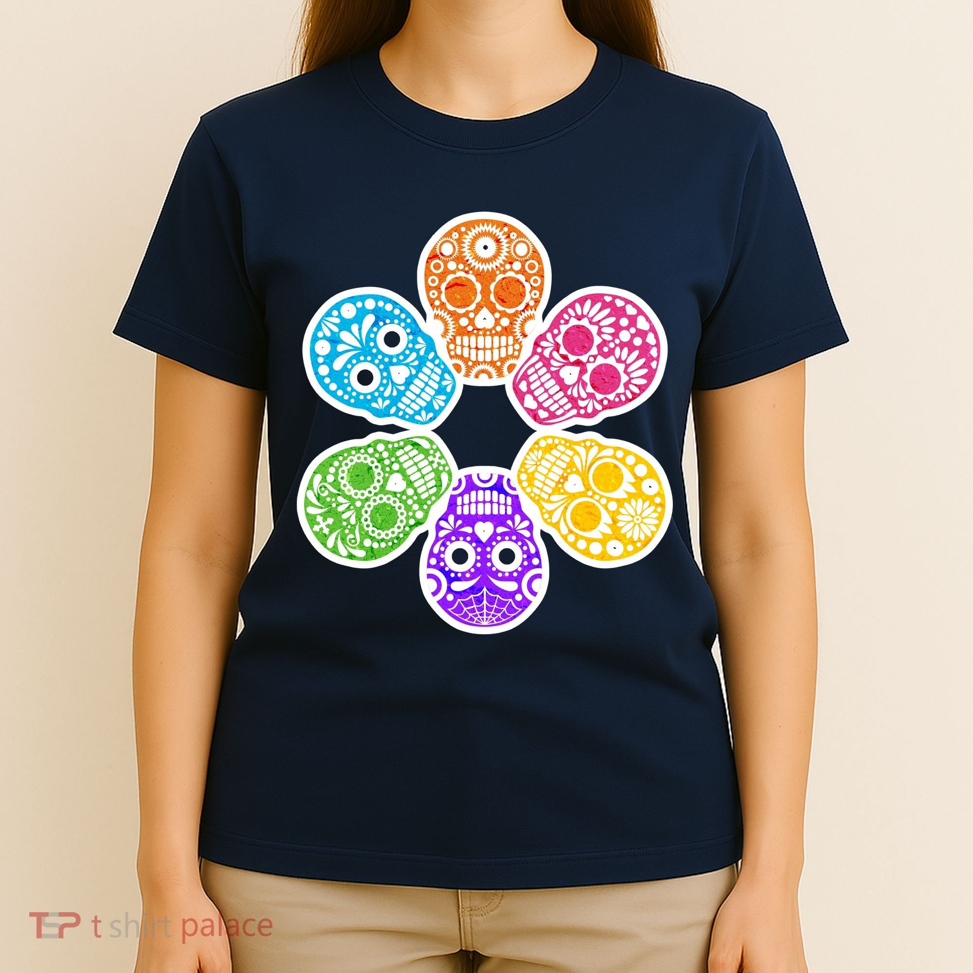 Day of the Dead Skulls T-Shirt