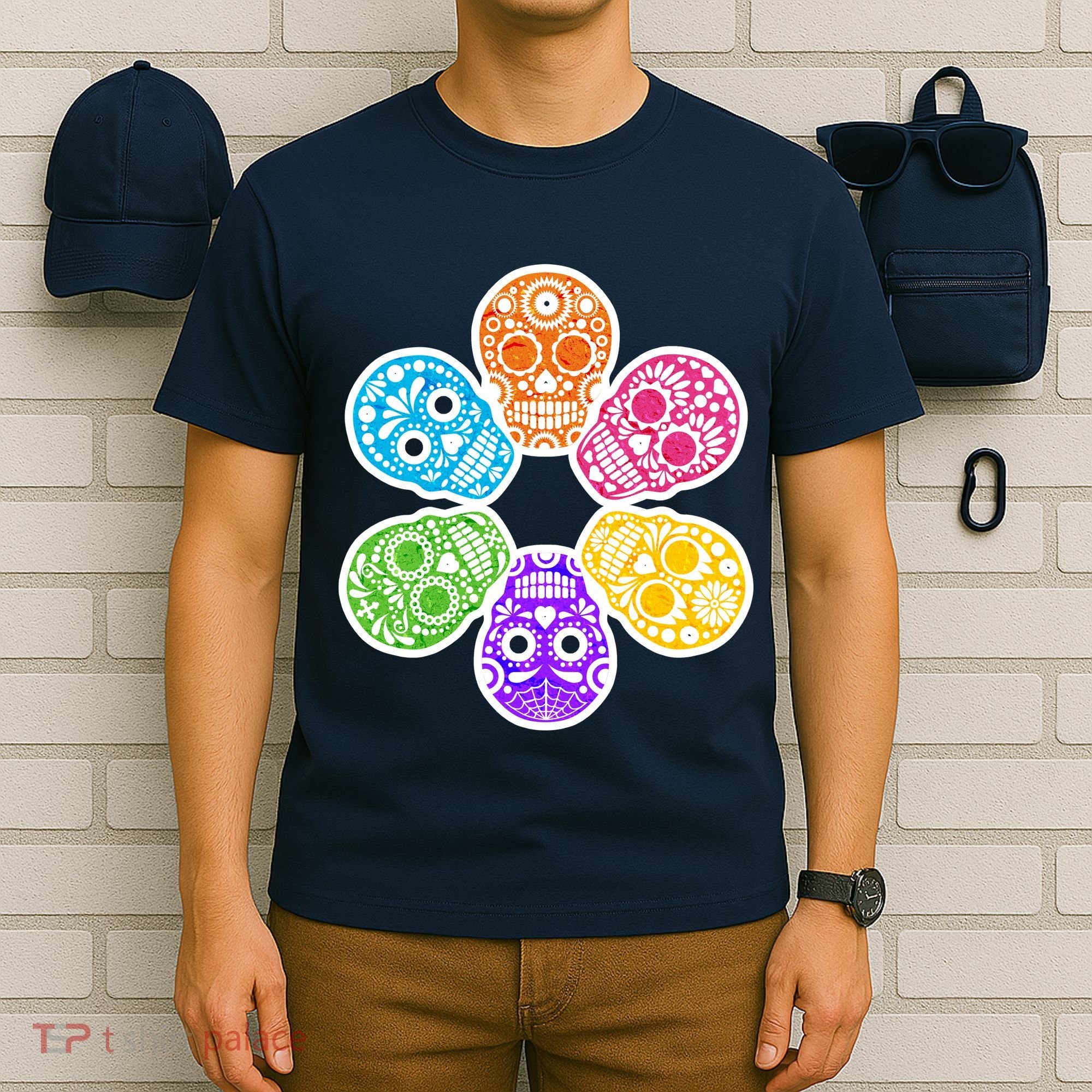 Day of the Dead Skulls T-Shirt
