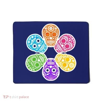 Day of the Dead Skulls Mousepad