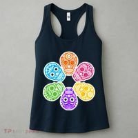 Day of the Dead Skulls Women's Tank Top thumb 3
