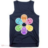 Day of the Dead Skulls Tank Top thumb 0