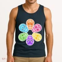 Day of the Dead Skulls Tank Top thumb 3