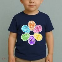 Day of the Dead Skulls Toddler T-Shirt thumb 2