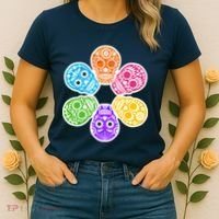 Day of the Dead Skulls Women's T-Shirt thumb 2