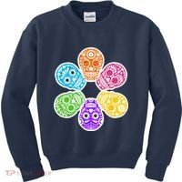 Day of the Dead Skulls Kids Sweatshirt thumb 0
