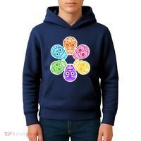 Day of the Dead Skulls Kids Hoodie thumb 4