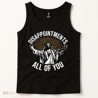 Disappointts All You Jesus Christian Religion Tank Top thumb 2