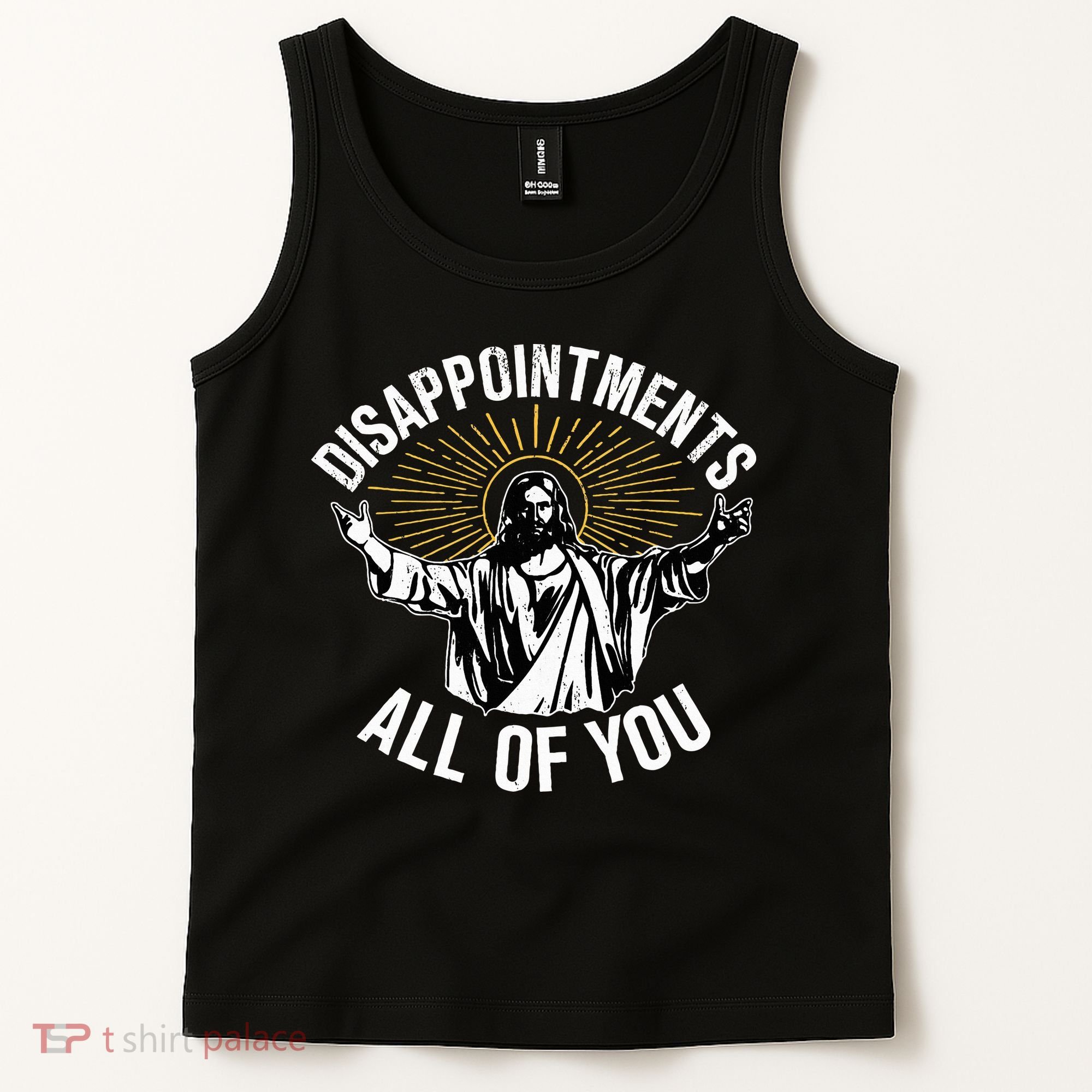 Disappointts All You Jesus Christian Religion Tank Top