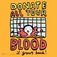 Donate All Your Blood It Grows Back  Sustainable Knit Beanie thumb 2