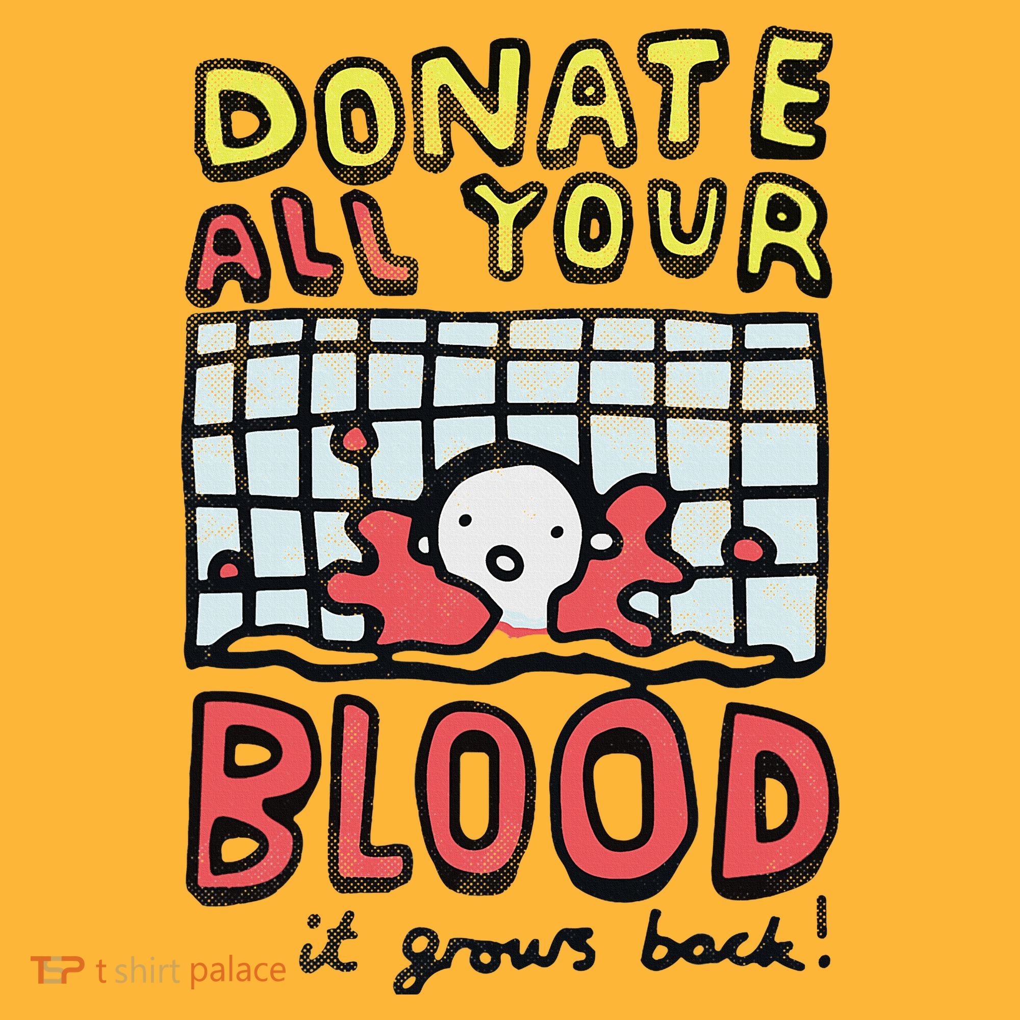 Donate All Your Blood It Grows Back  Sustainable Knit Beanie