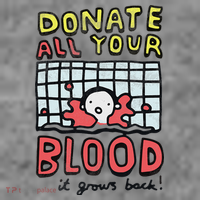 Donate All Your Blood It Grows Back  Toddler Hoodie thumb 2