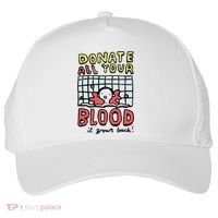 Donate All Your Blood It Grows Back  Five-Panel Snapback Cap thumb 0