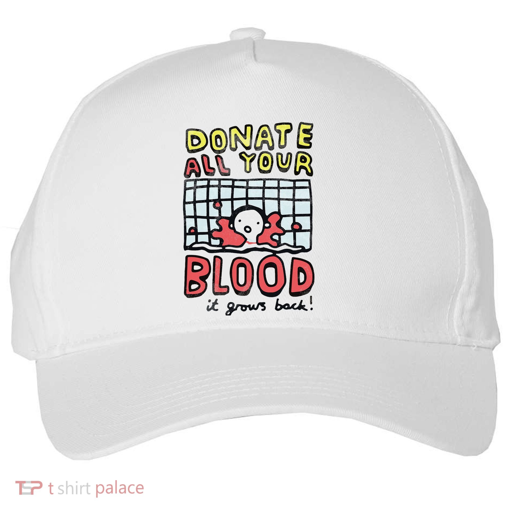 Donate All Your Blood It Grows Back  Five-Panel Snapback Cap