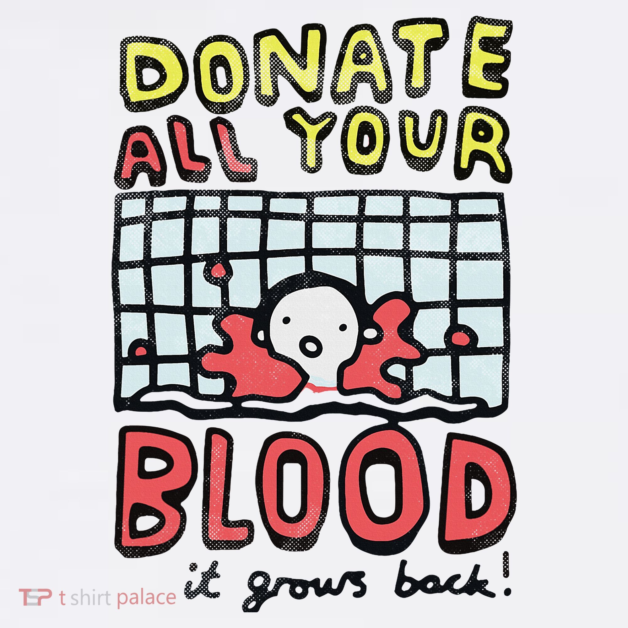 Donate All Your Blood It Grows Back  Button