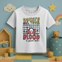 Donate All Your Blood It Grows Back  Toddler T-Shirt thumb 3