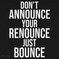 DonT Announce Your Renounce Just Bounce Sweatshirt thumb 3