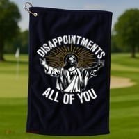 Disappointments All You Jesus Christian Religion Golf Towel thumb 1