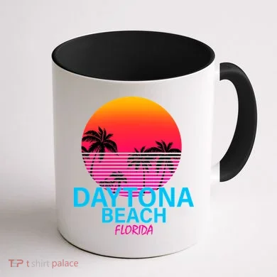 Daytona Beach Florida Coffee Mug back