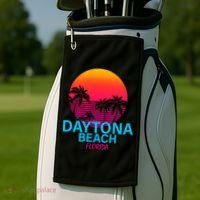 Daytona Beach Florida Golf Towel thumb 2