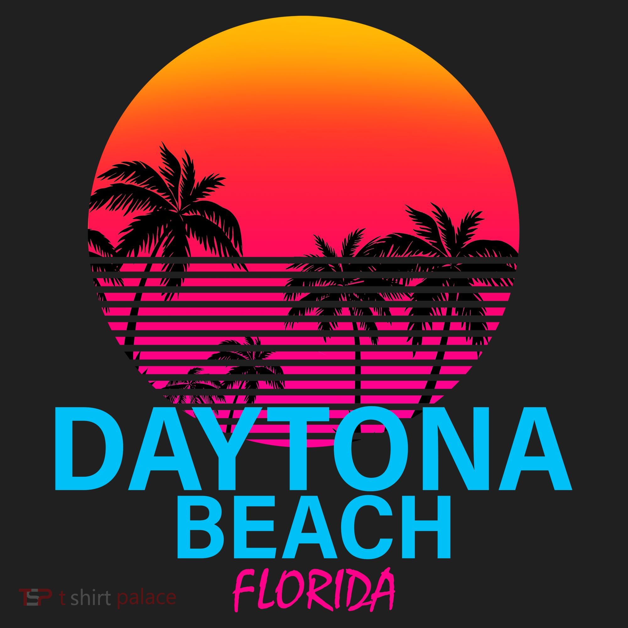 Daytona Beach Florida Golf Towel