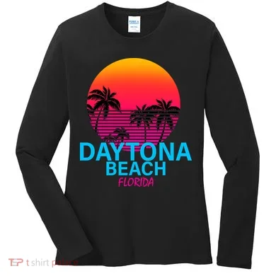 Daytona Beach Florida Women's Long Sleeve Shirt