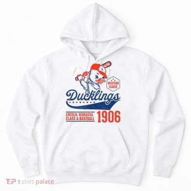 Ducklings Baseball 1906 Vintage Team Hoodie