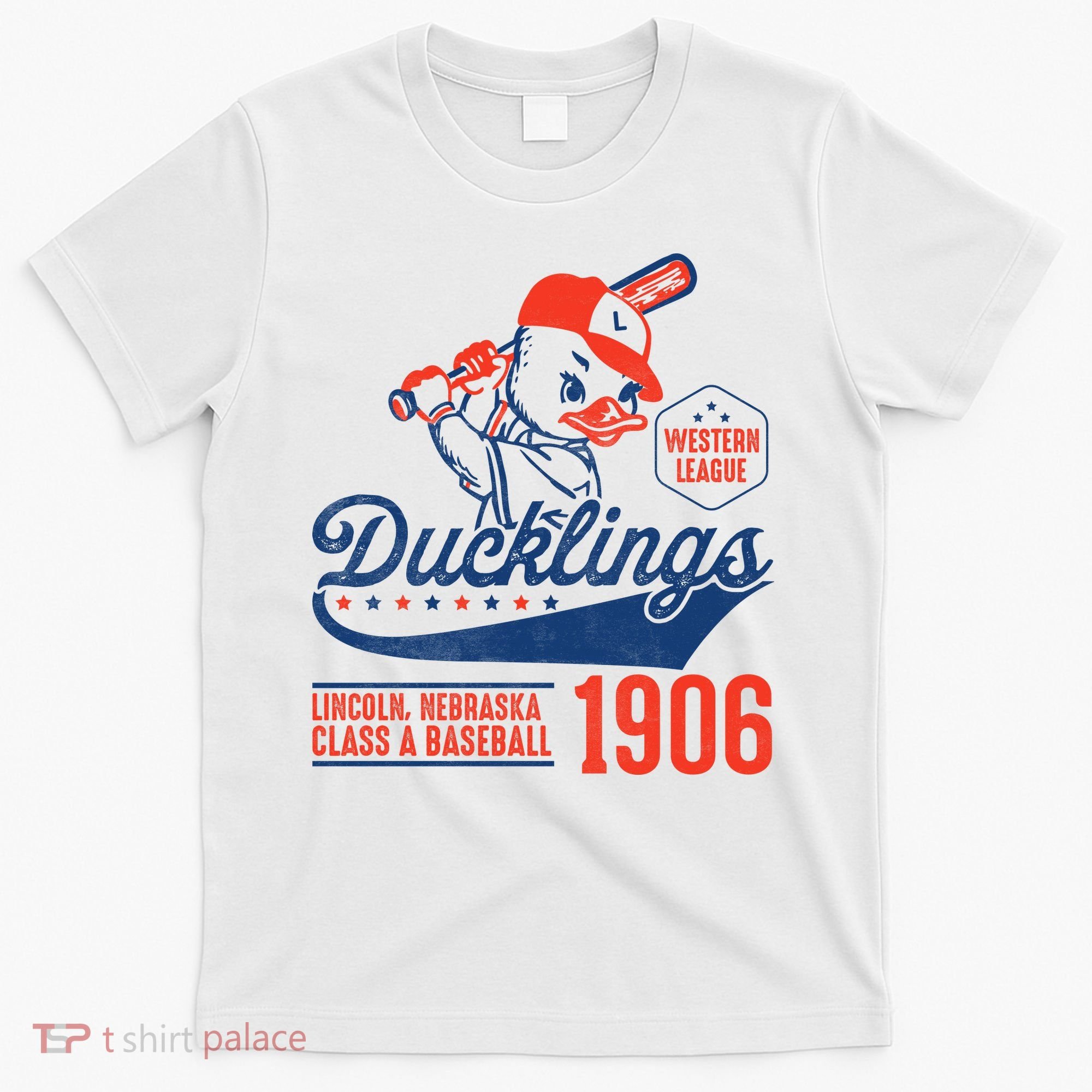 Ducklings Baseball 1906 Vintage Team T-Shirt