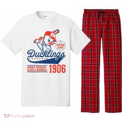 Ducklings Baseball 1906 Vintage Team Pajama Set