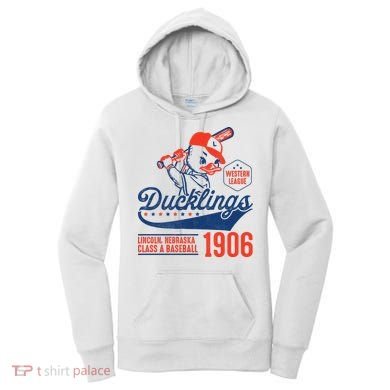 Ducklings Baseball 1906 Vintage Team Women's Hoodie