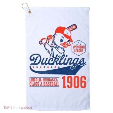 Ducklings Baseball 1906 Vintage Team Golf Towel