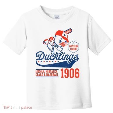 Ducklings Baseball 1906 Vintage Team Toddler T-Shirt