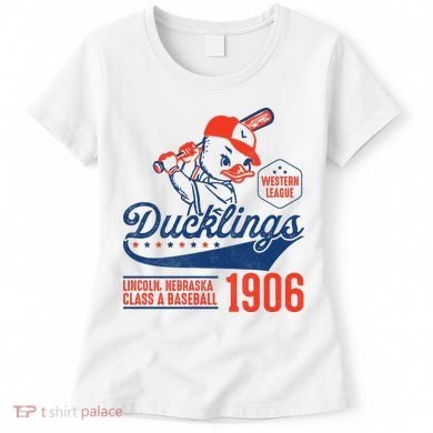 Ducklings Baseball 1906 Vintage Team Women's T-Shirt