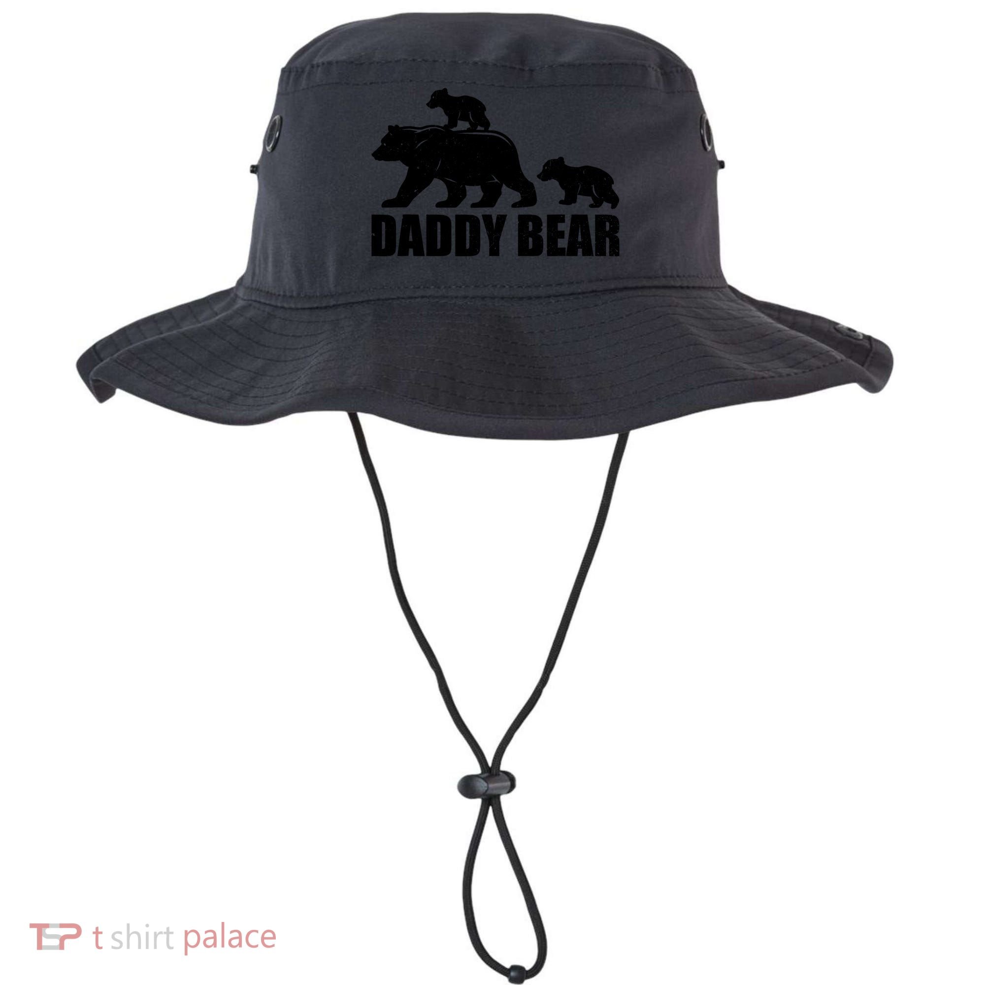 Daddy Bear 2 Cubs Daddy Bear Twin T Dad 2 T Bucket Hat