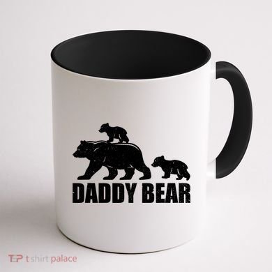 Daddy Bear 2 Cubs Daddy Bear Twin T Dad 2 T Coffee Mug back