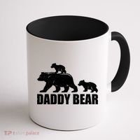 Daddy Bear 2 Cubs Daddy Bear Twin T Dad 2 T Coffee Mug thumb 1