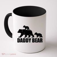 Daddy Bear 2 Cubs Daddy Bear Twin T Dad 2 T Coffee Mug thumb 0