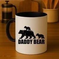 Daddy Bear 2 Cubs Daddy Bear Twin T Dad 2 T Coffee Mug thumb 4