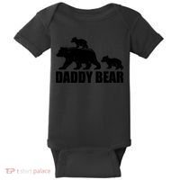 Daddy Bear 2 Cubs Daddy Bear Twin T Dad 2 T Baby Bodysuit thumb 0