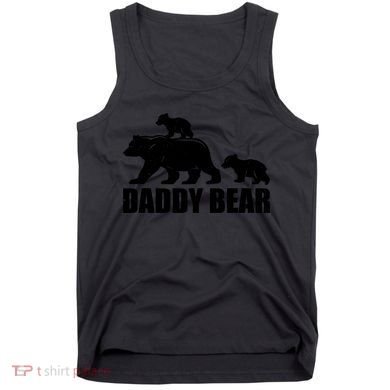 Daddy Bear 2 Cubs Daddy Bear Twin T Dad 2 T Tank Top