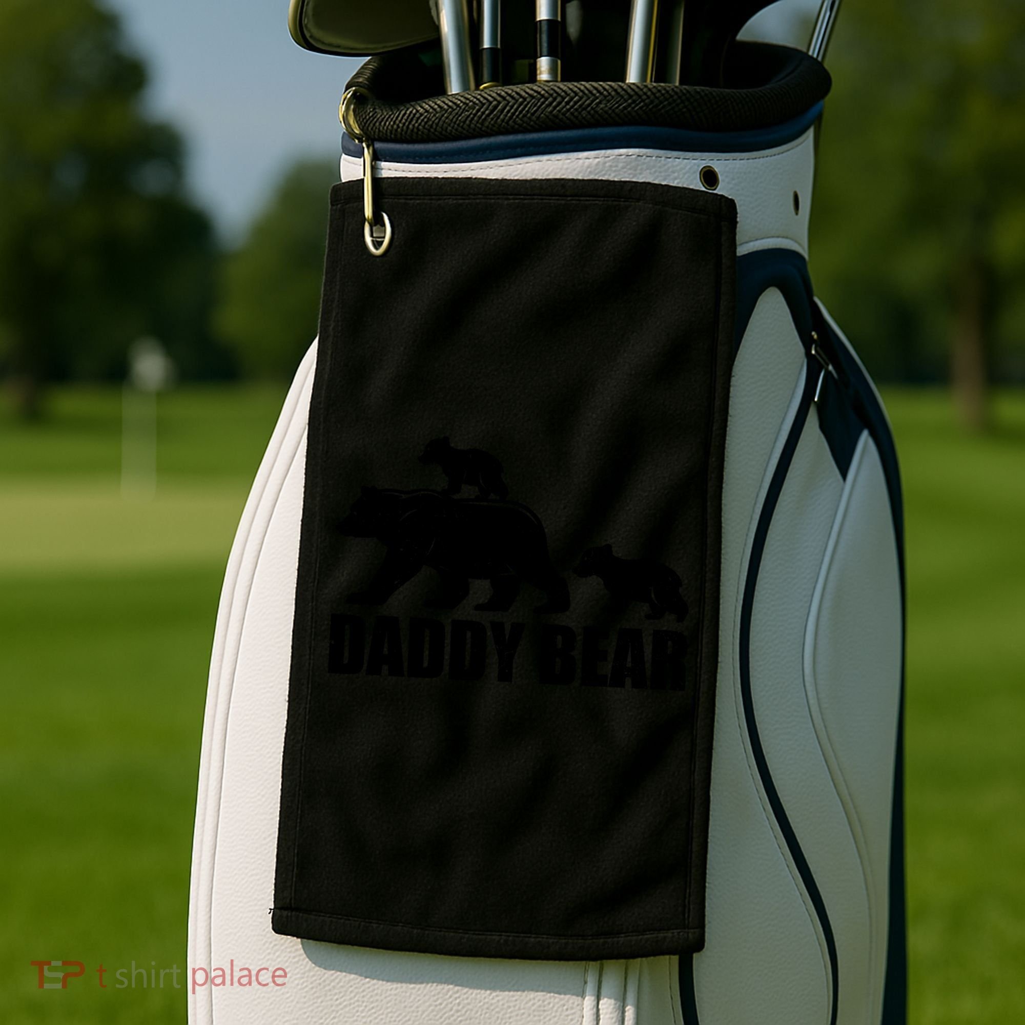 Daddy Bear 2 Cubs Daddy Bear Twin T Dad 2 T Golf Towel