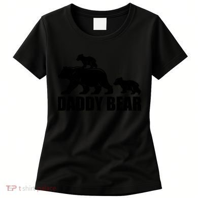 Daddy Bear 2 Cubs Daddy Bear Twin T Dad 2 T Women's T-Shirt